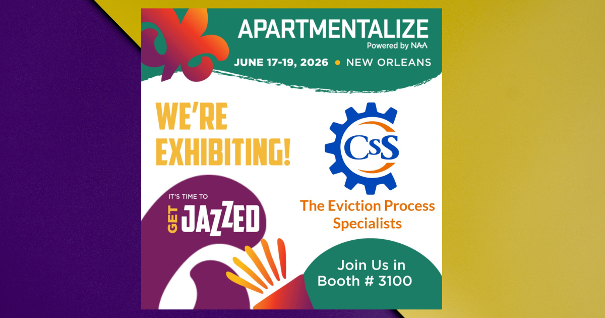 Proudly Sponsoring Apartmentalize 2026